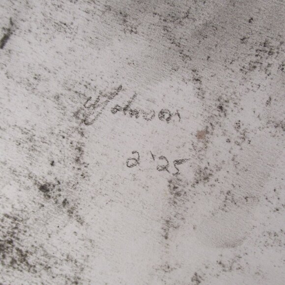 Untitled, Pastel Painting on Paper, Framed, Spiritual, Meditation, 9"x 12" - Picture 4 of 7